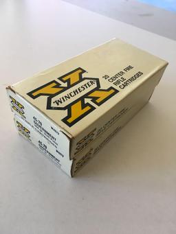 Ammo: Winchester 45-70, 40 rounds