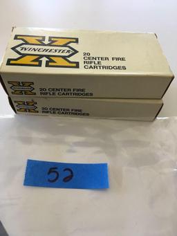 Ammo: Winchester 45-70, 40 rounds