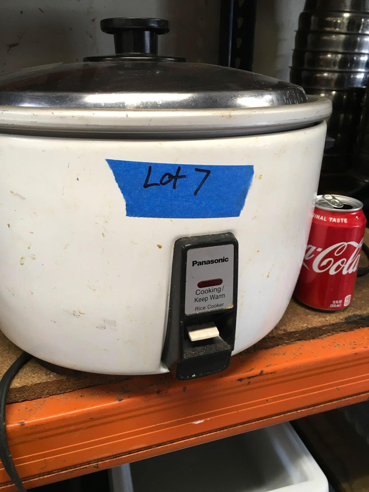 Panasonic, 20 cup, rice cooker,120 v, works