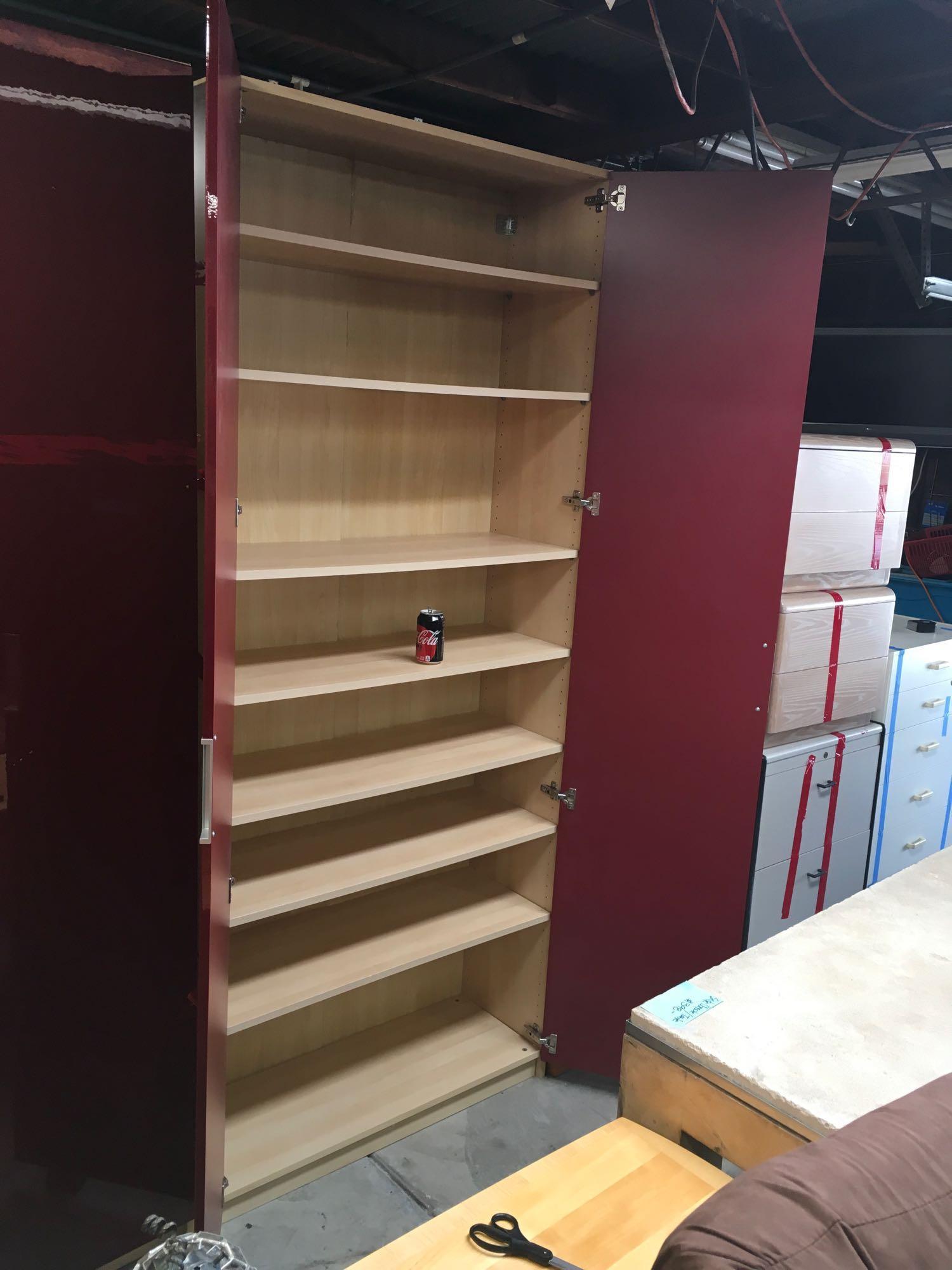 92" x 39" x 14" bookcase