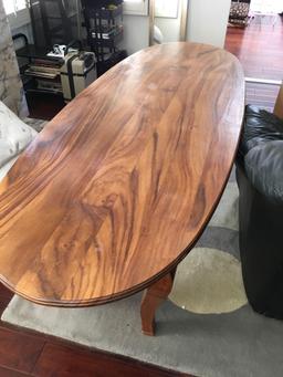 8' x 3' x 27" wood table