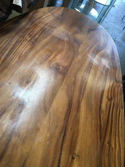 8' x 3' x 27" wood table