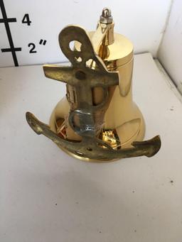 New Nautical 7" gold finish bell