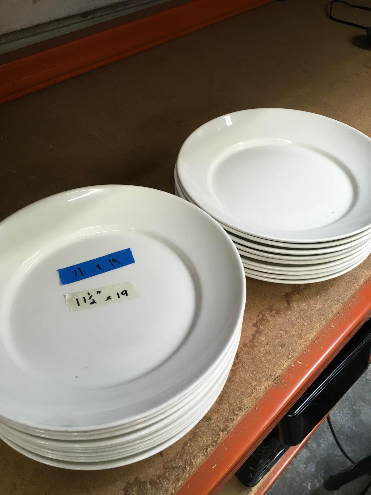 11 1/2" Syracuse serving plate. 19 pieces