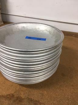 American Metal Craft 12" tin bowls. 19 pieces