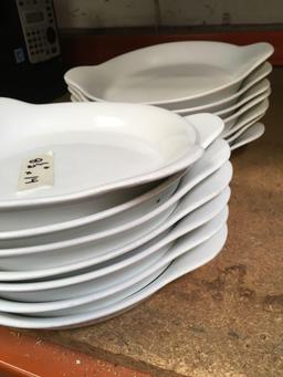 8 1/2" Syracuse serving dishes. 14 pieces