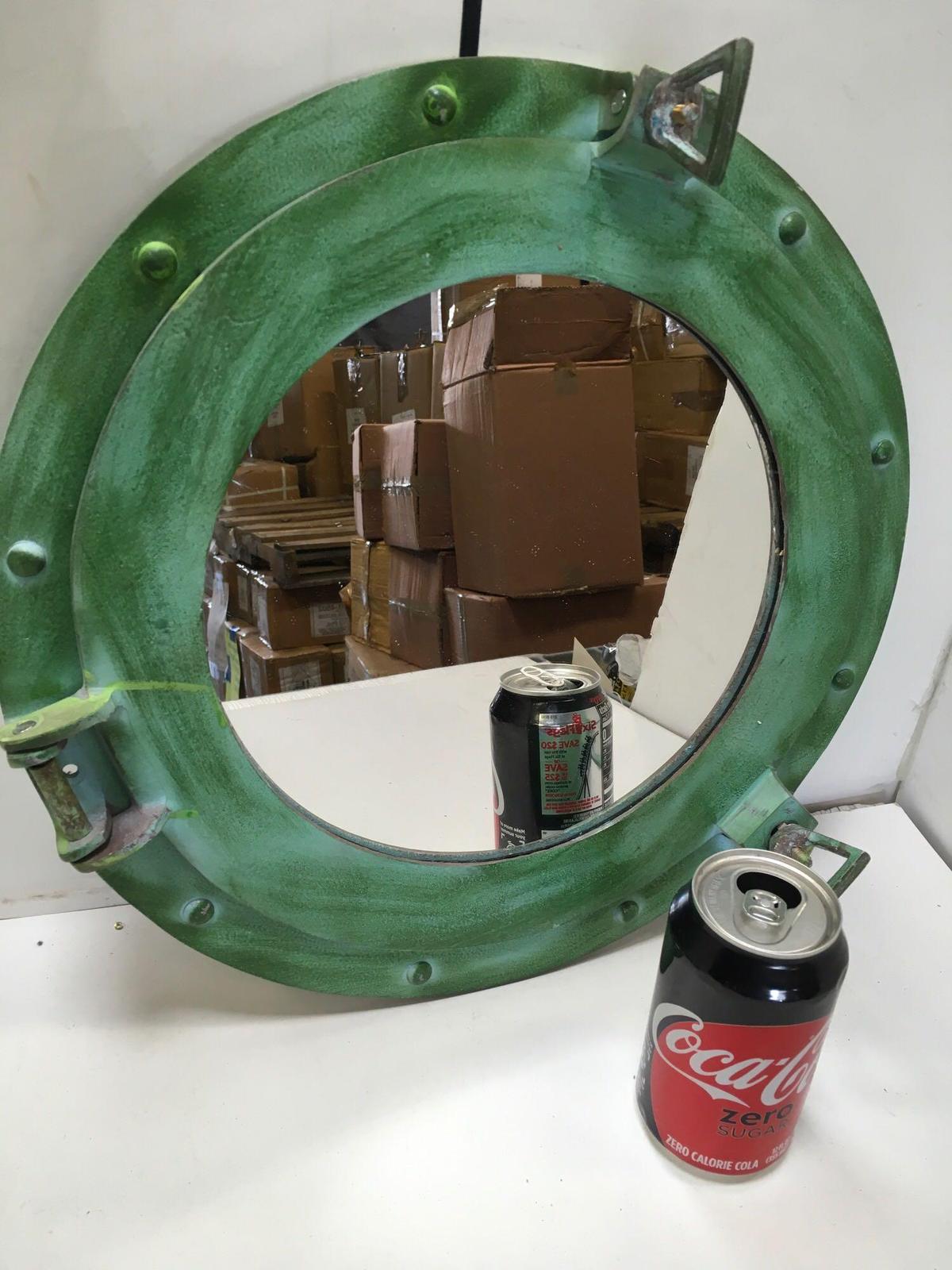 New nautical. 15" mirrored portholes