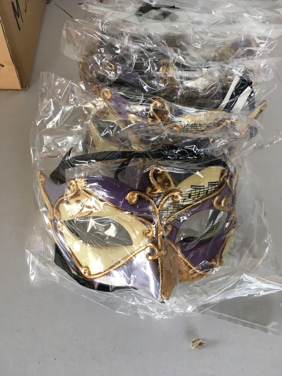 New purple/beige, musical notes eye masks