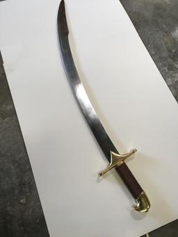 New metal Turkish Arabian warrior sword