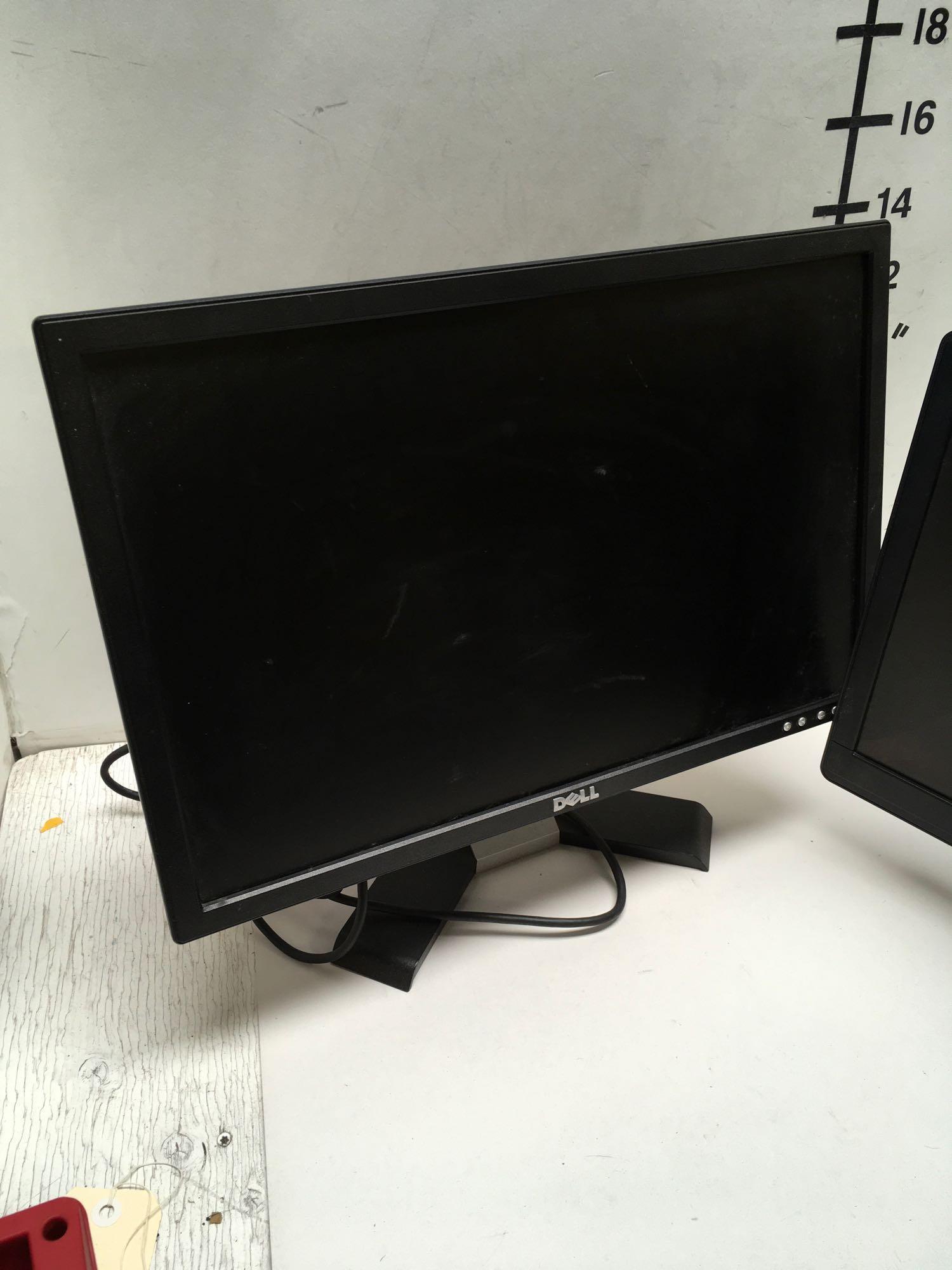 Dell and HP computer monitors