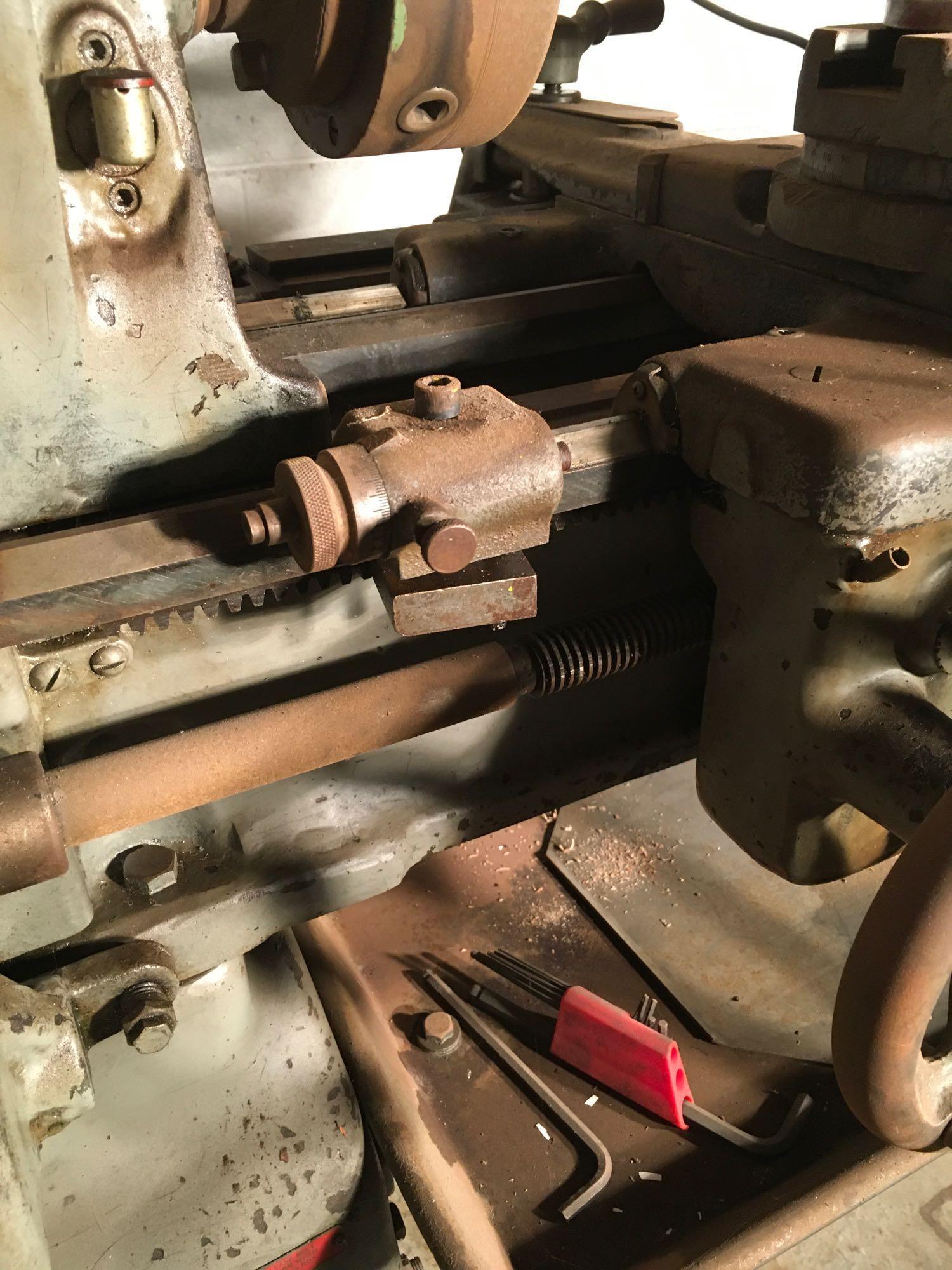 13" South Bend Flame Hardened lathe serial #15026 T