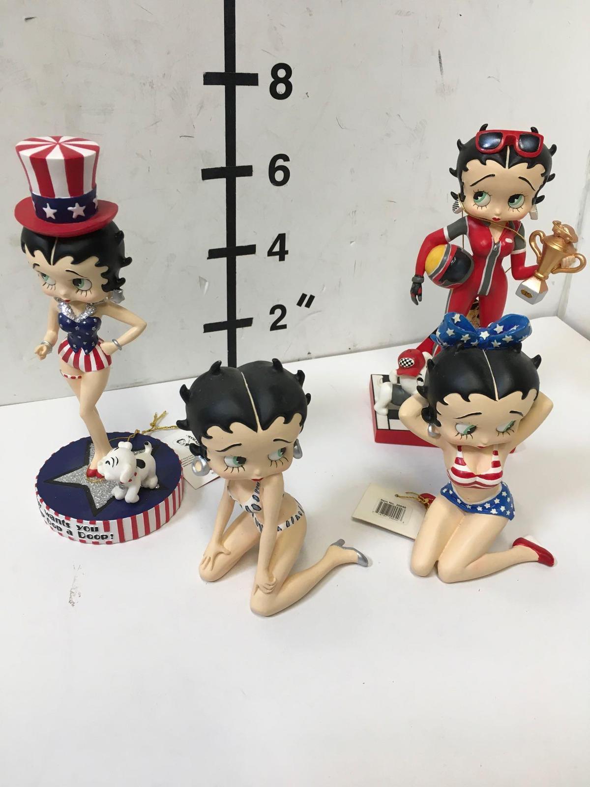 Collectible Betty Boop figurines