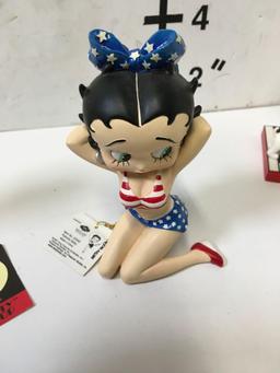Collectible Betty Boop figurines