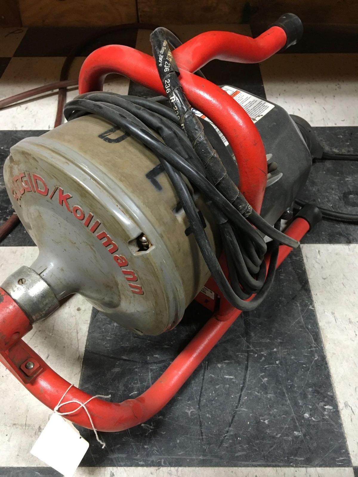 Ridgid / Kollmann power snake mod K40, 115v