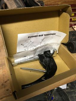 Push bar tensioner