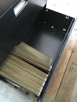 Hon three drawer filling cabinet approx. 41" x 36" x 19"