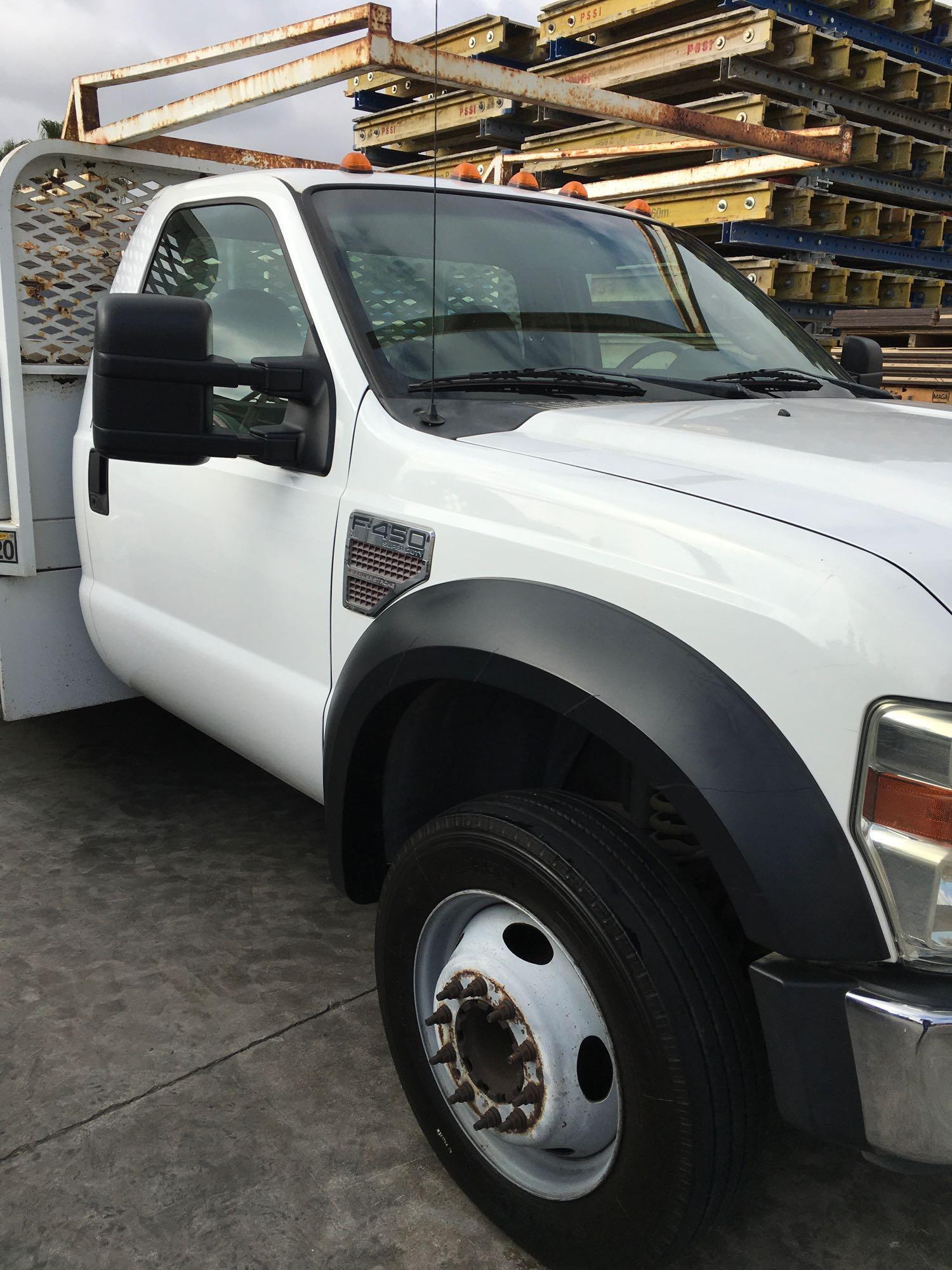 2008 Ford F 450 super duty, Power Stroke V8 Turbo Diesel Runs & Drives, Only 113K miles