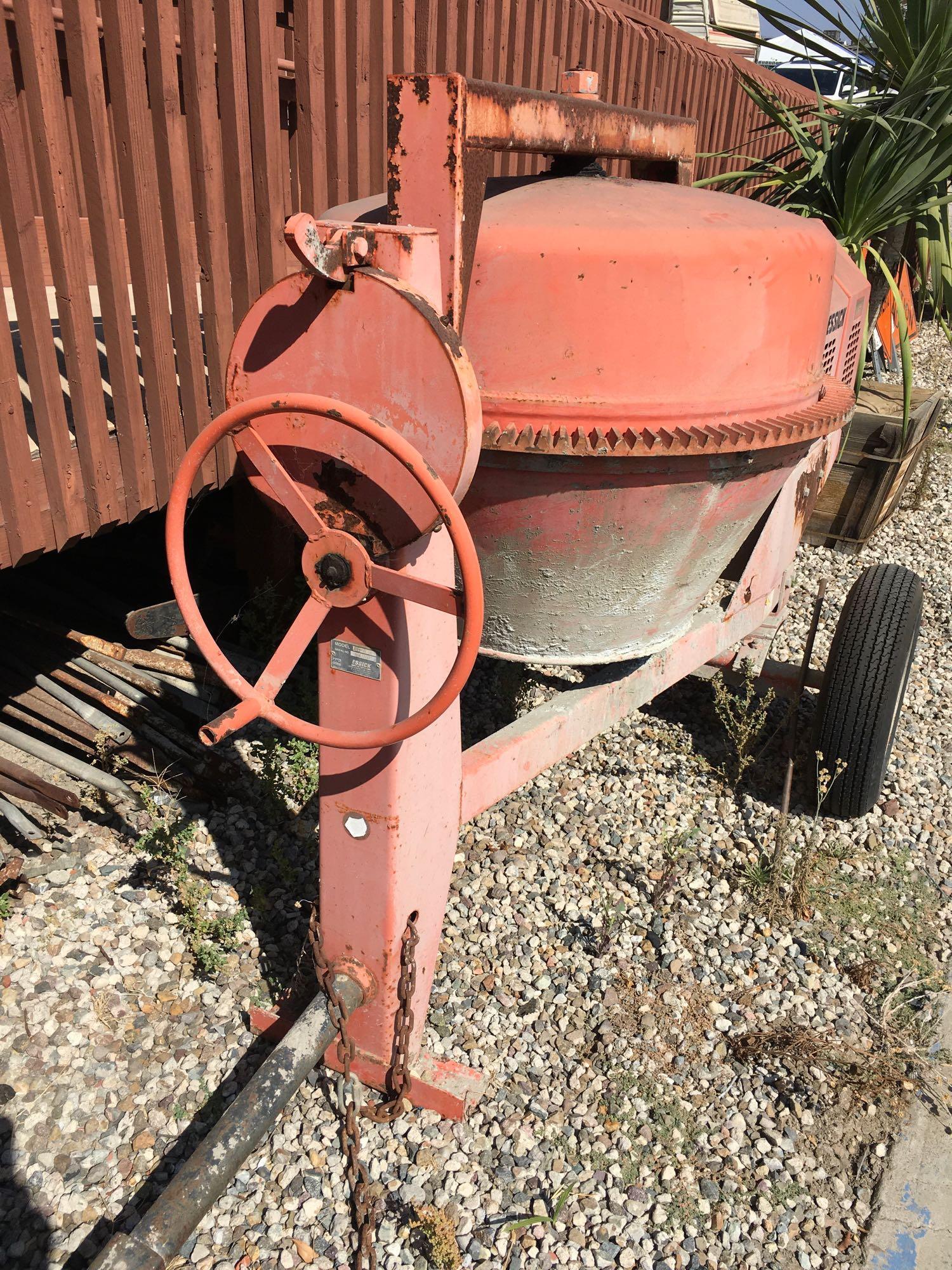 Essick Electric cement mixer ideal EC 92, WORKS 115 or 230V  See video of Mixer running 2nd photo