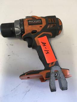 Drill Master ( works) and Ridgid ( as is) drills