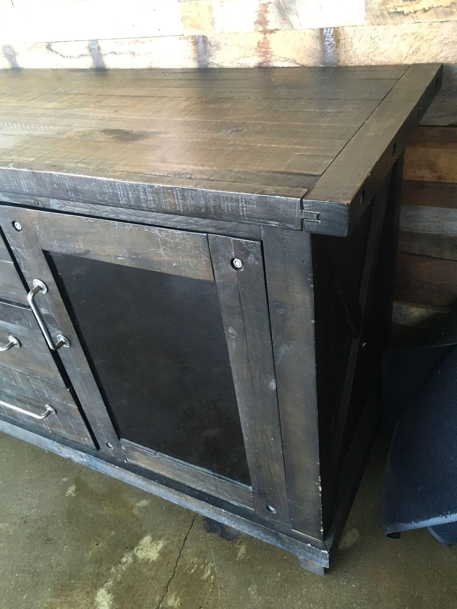 3 drawer Condiment cabinet / station  34" x 65" x 20"