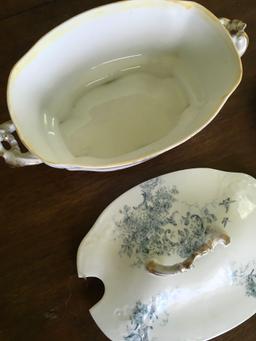 Kyoto Pines plate, Christineholm dish, Austria soup server