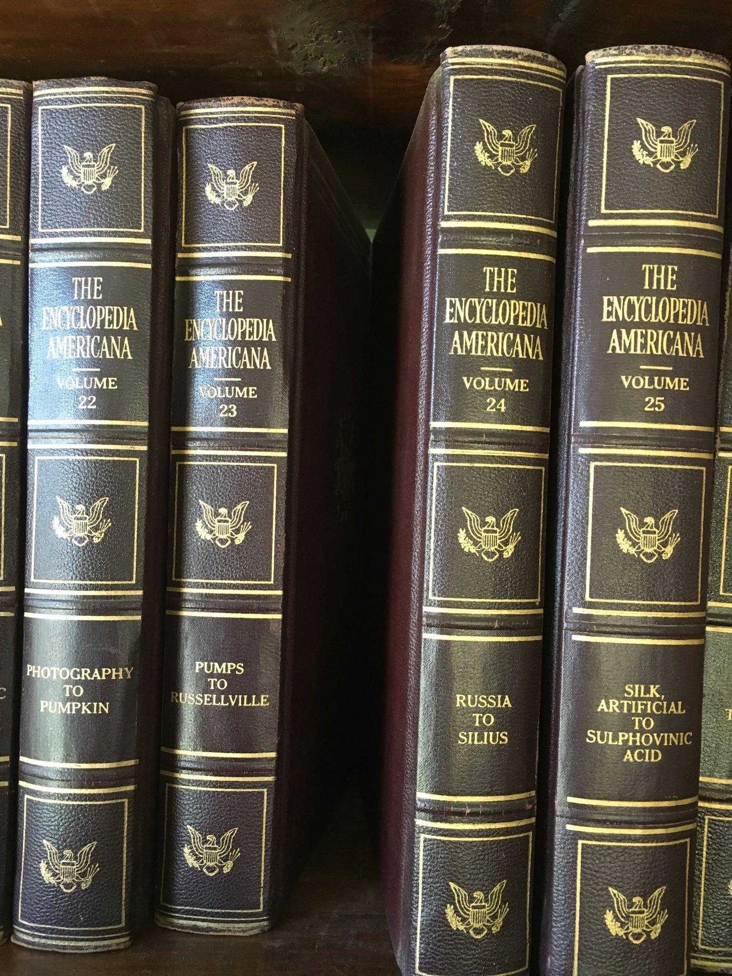 Vintage, Encyclopedia volumes 1-30