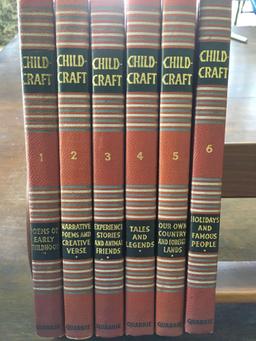 17 pieces. (5) Vintage Ralston University Press Books & (12) Child Craft Quarrie books. See pics for