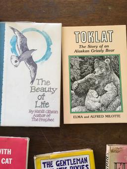 (7) Vintage, assorted books. See pics for titles.