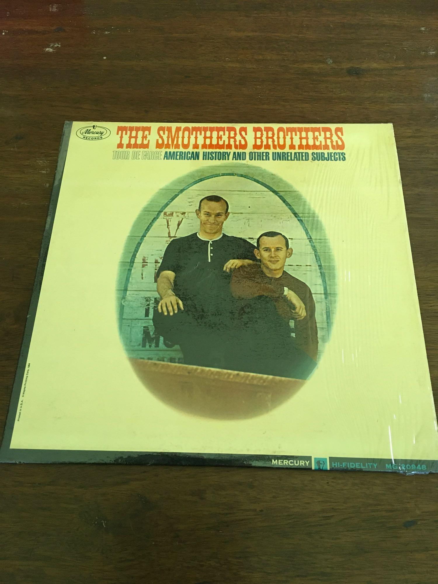 (9) Vintage, The Smothers Brothers vinyl records
