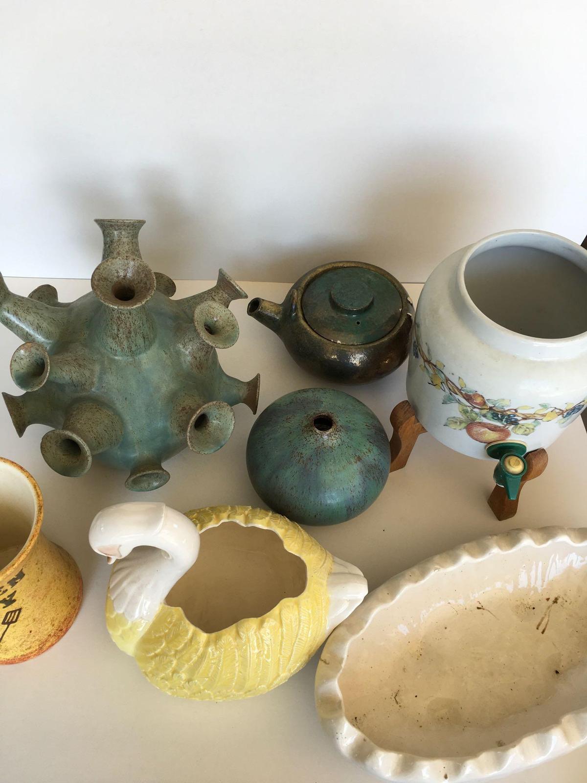 Lot. 7 pieces. Assorted decorative pieces