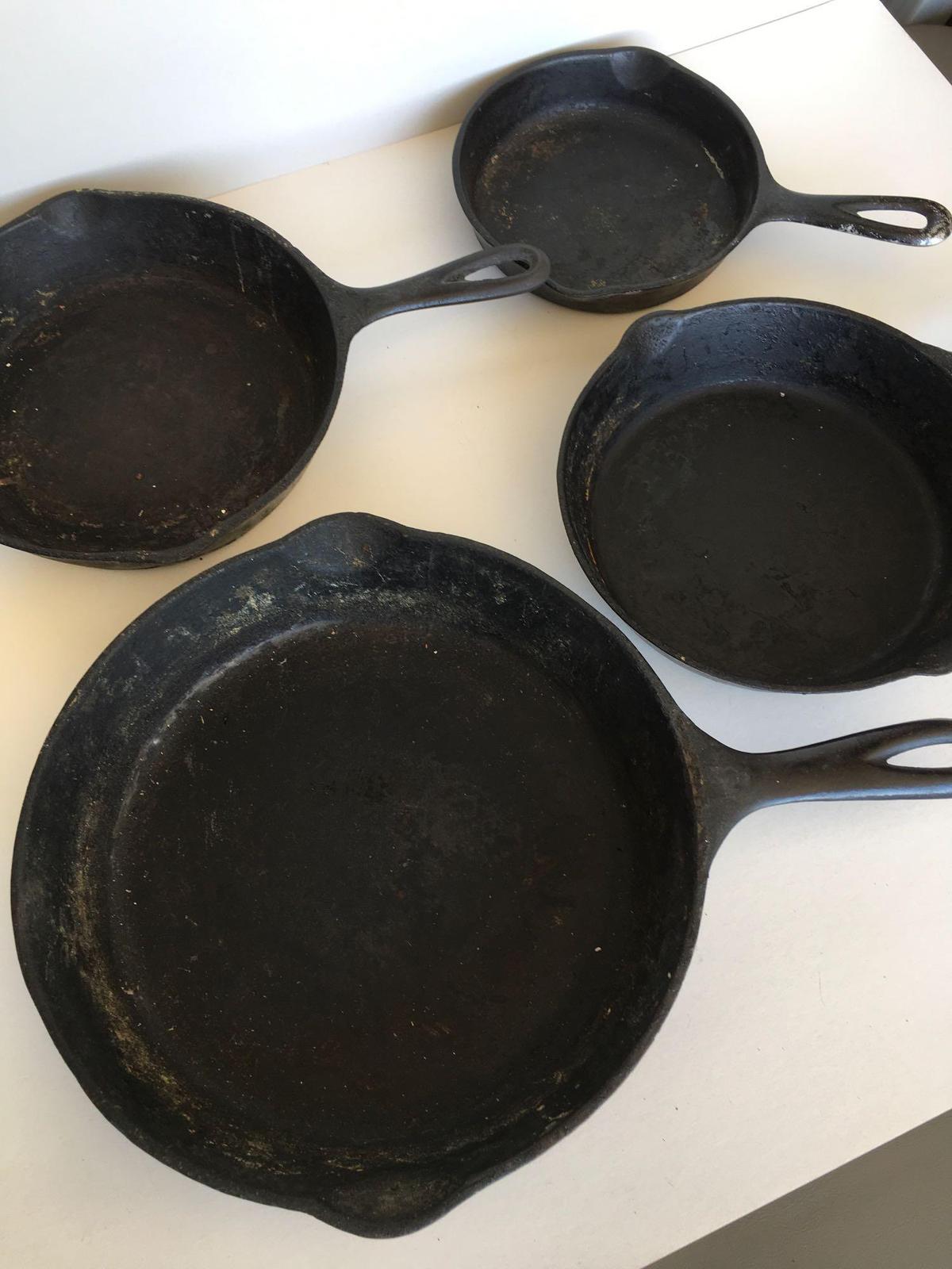 Cast iron skillets