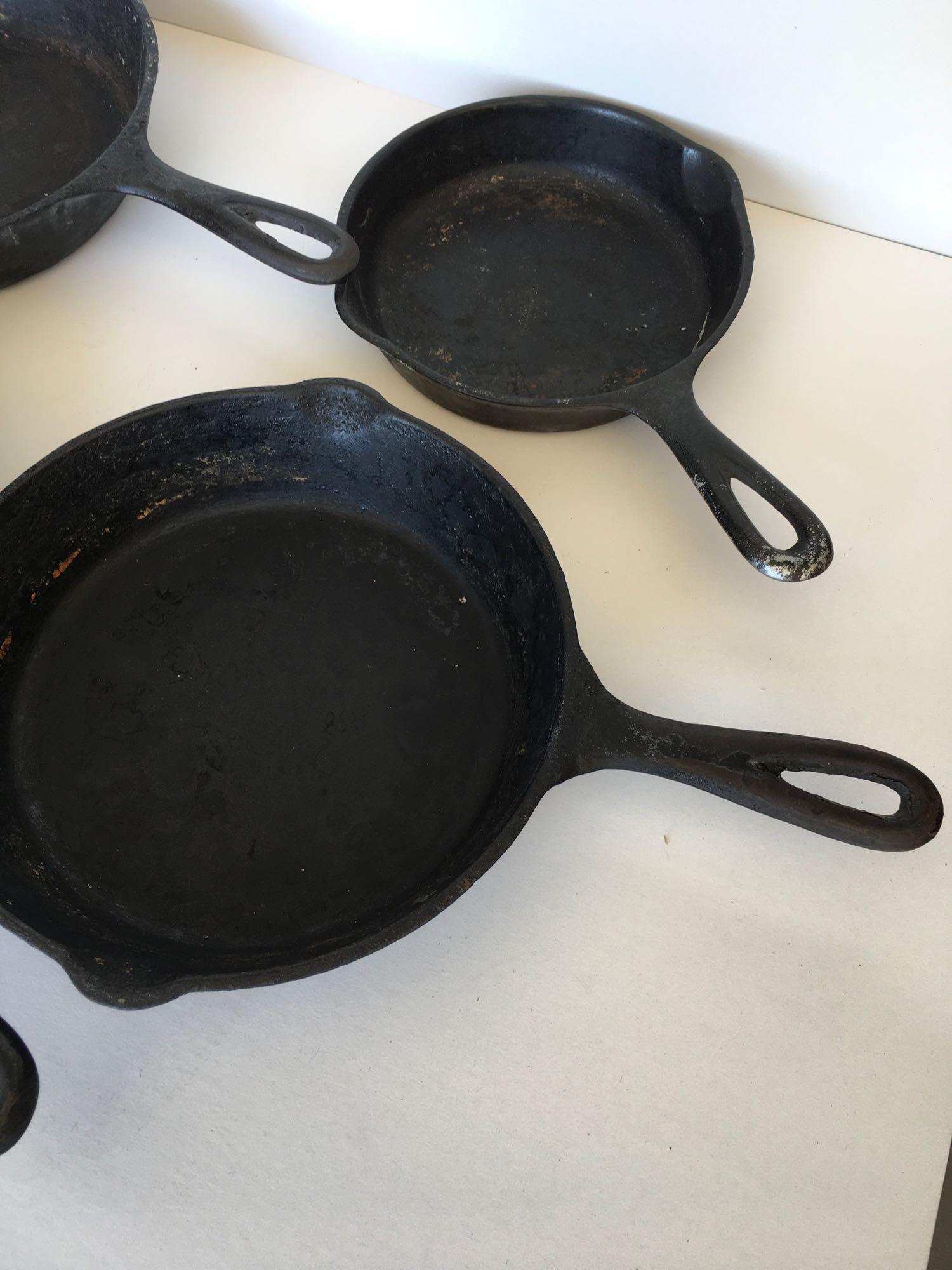 Cast iron skillets