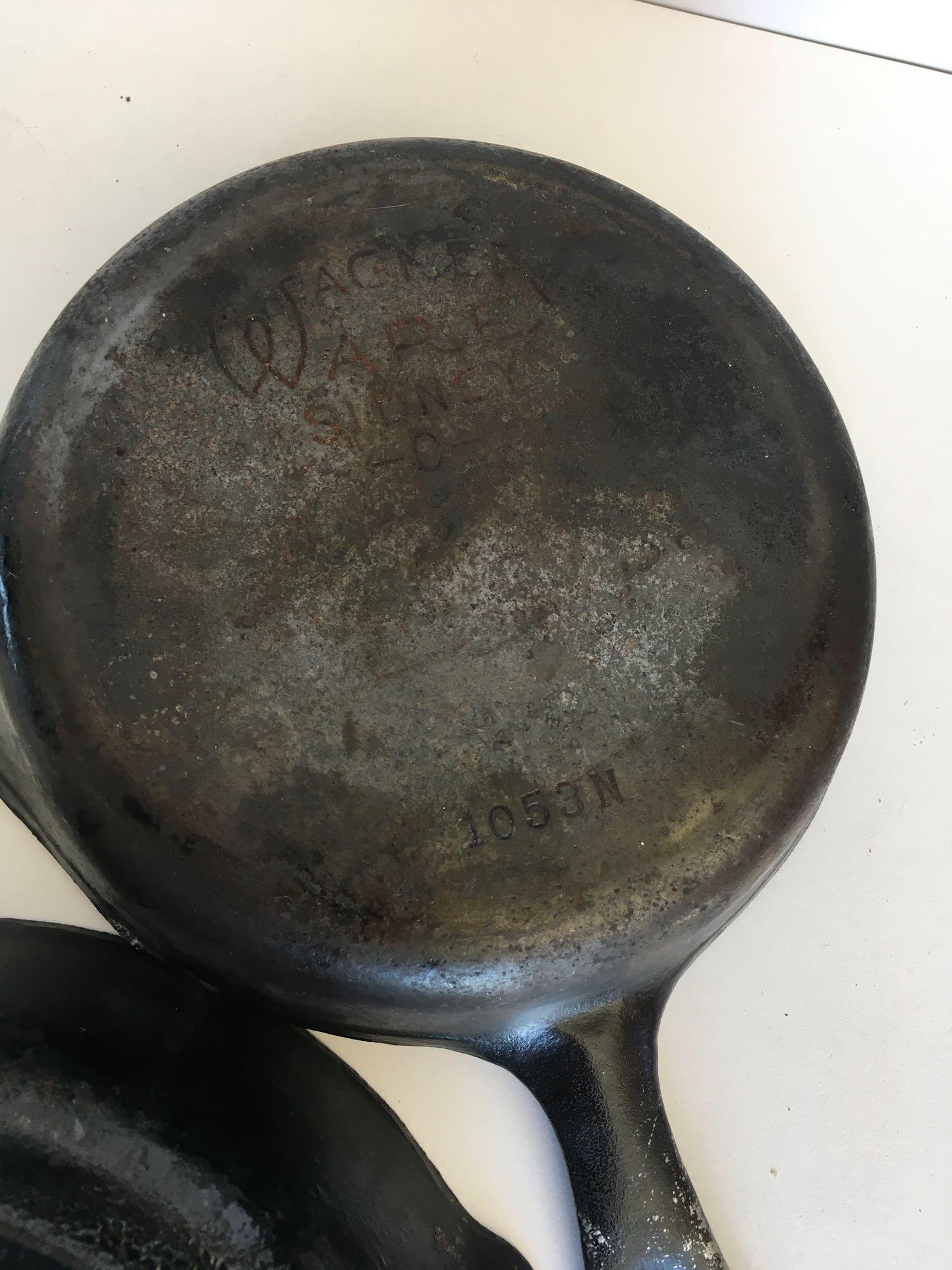 Cast iron skillets