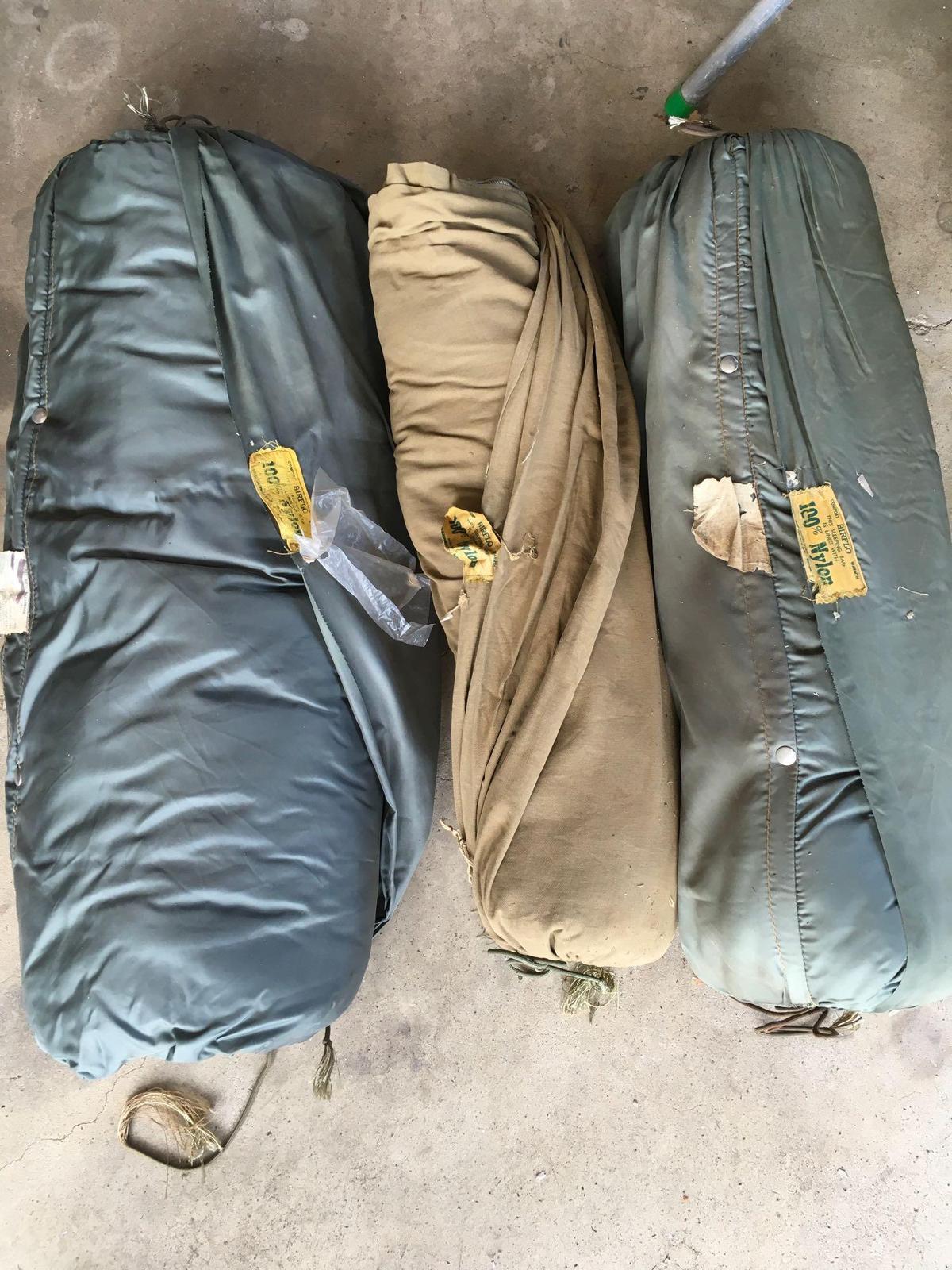 Vintage. Airflo lined with 100% nylon sleeping bags