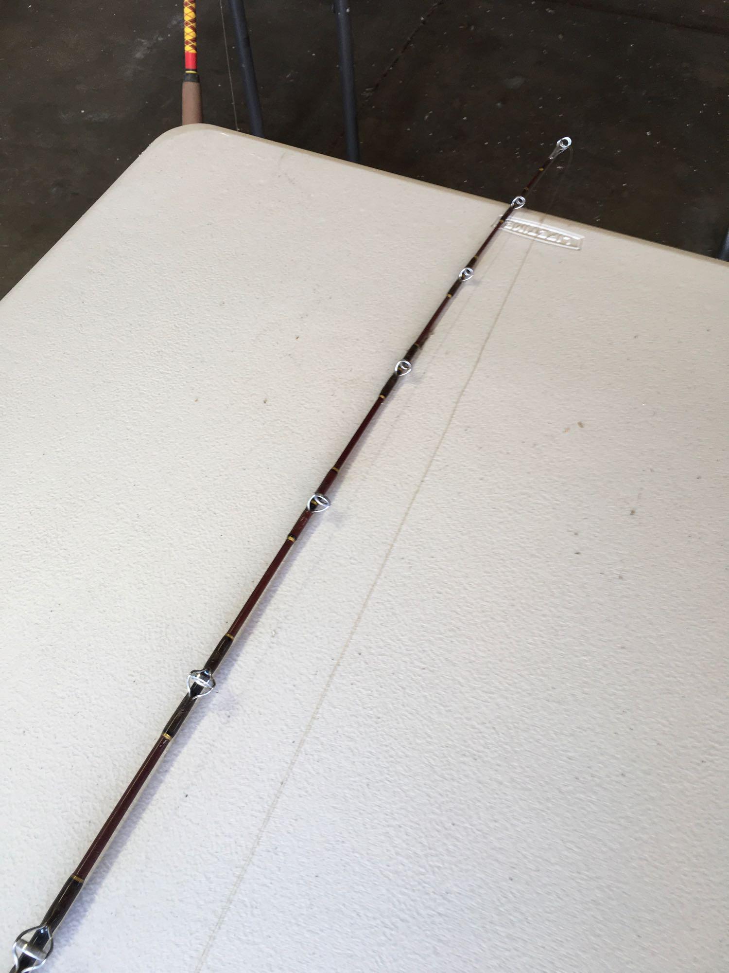 Vintage SilaFlex Sea Classic Browning Resinite Formula fishing rod with Penn No. 155 reel