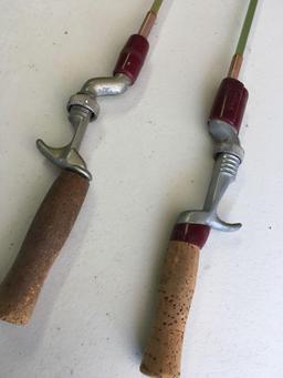 Vintage Lake fishing rods. 1) JChiggens