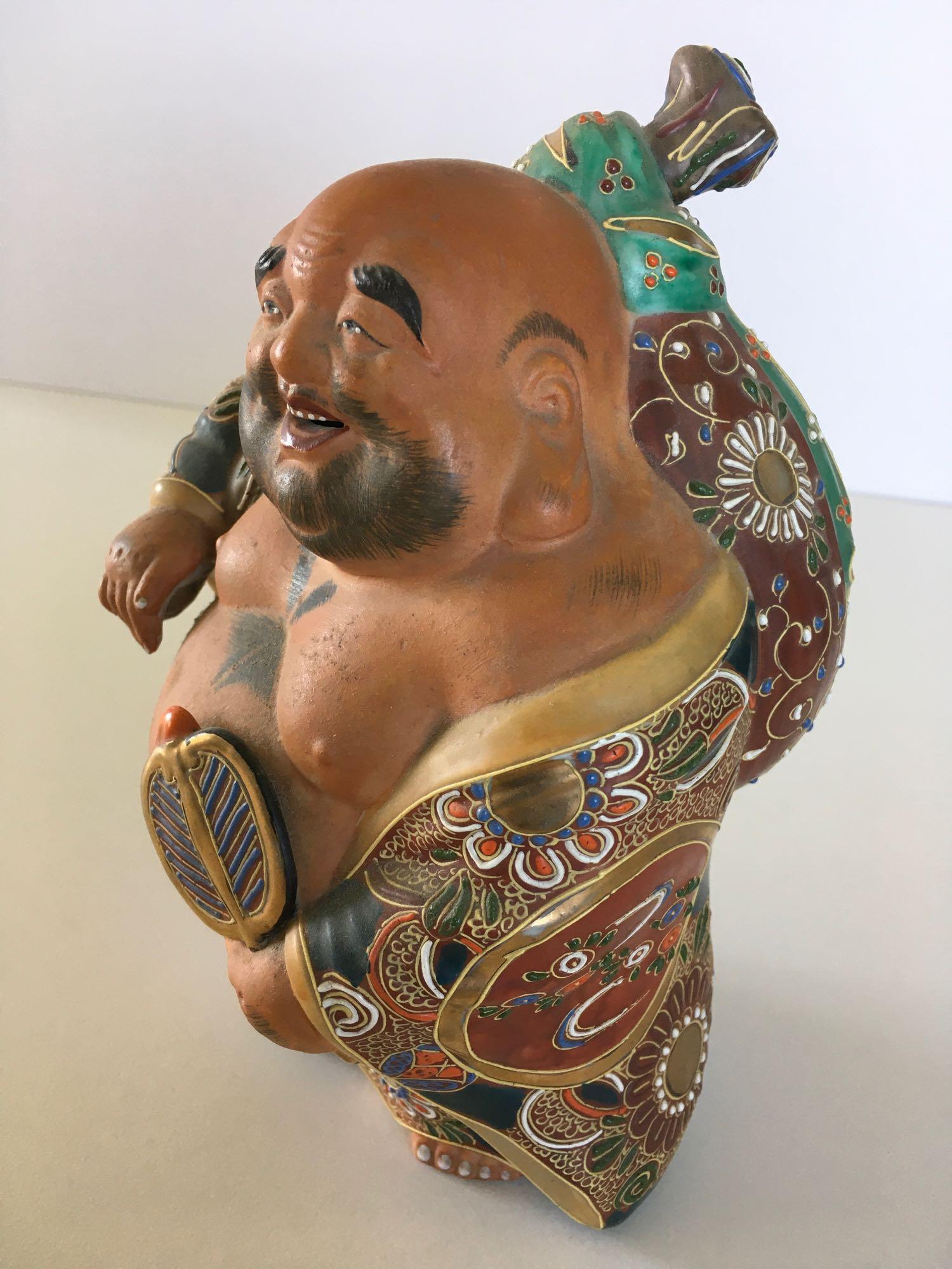 Ceramic Buddha 8" x 5"