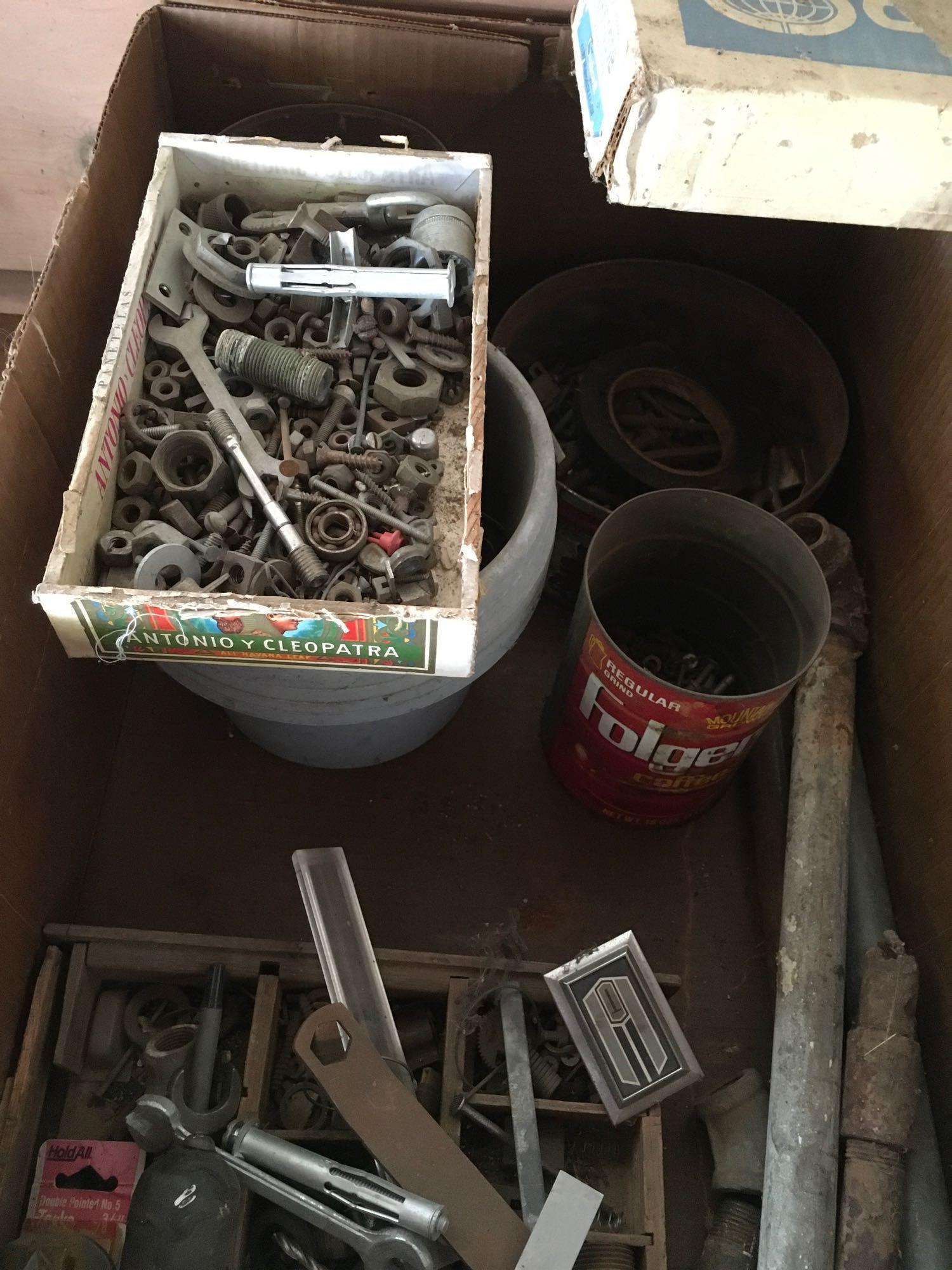 Assorted tools & Fasteners