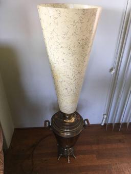 Antique 4' lamp