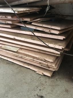 Lot. Assorted wood cabinet doors