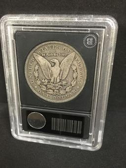 Morgan Silver Dollar 1900 Authenticated Very Good