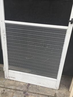 Screen door. 79" T x 36" W