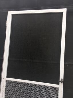 Screen door. 79" T x 36" W