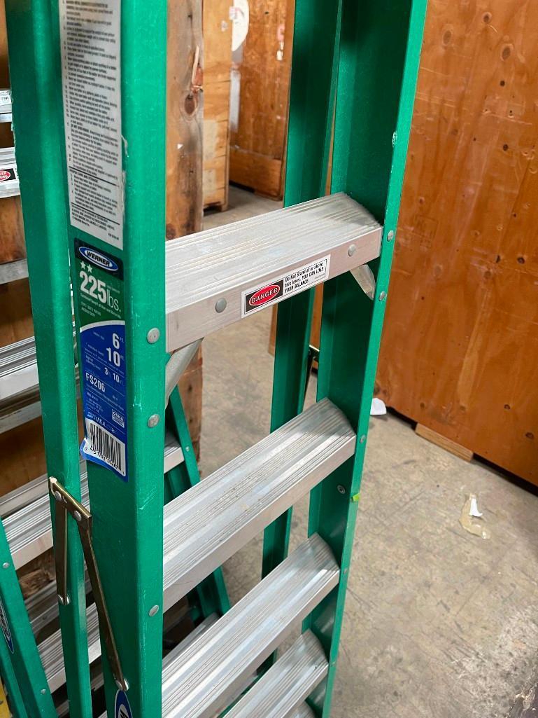 6' Werner load capacity 225lbs ladder