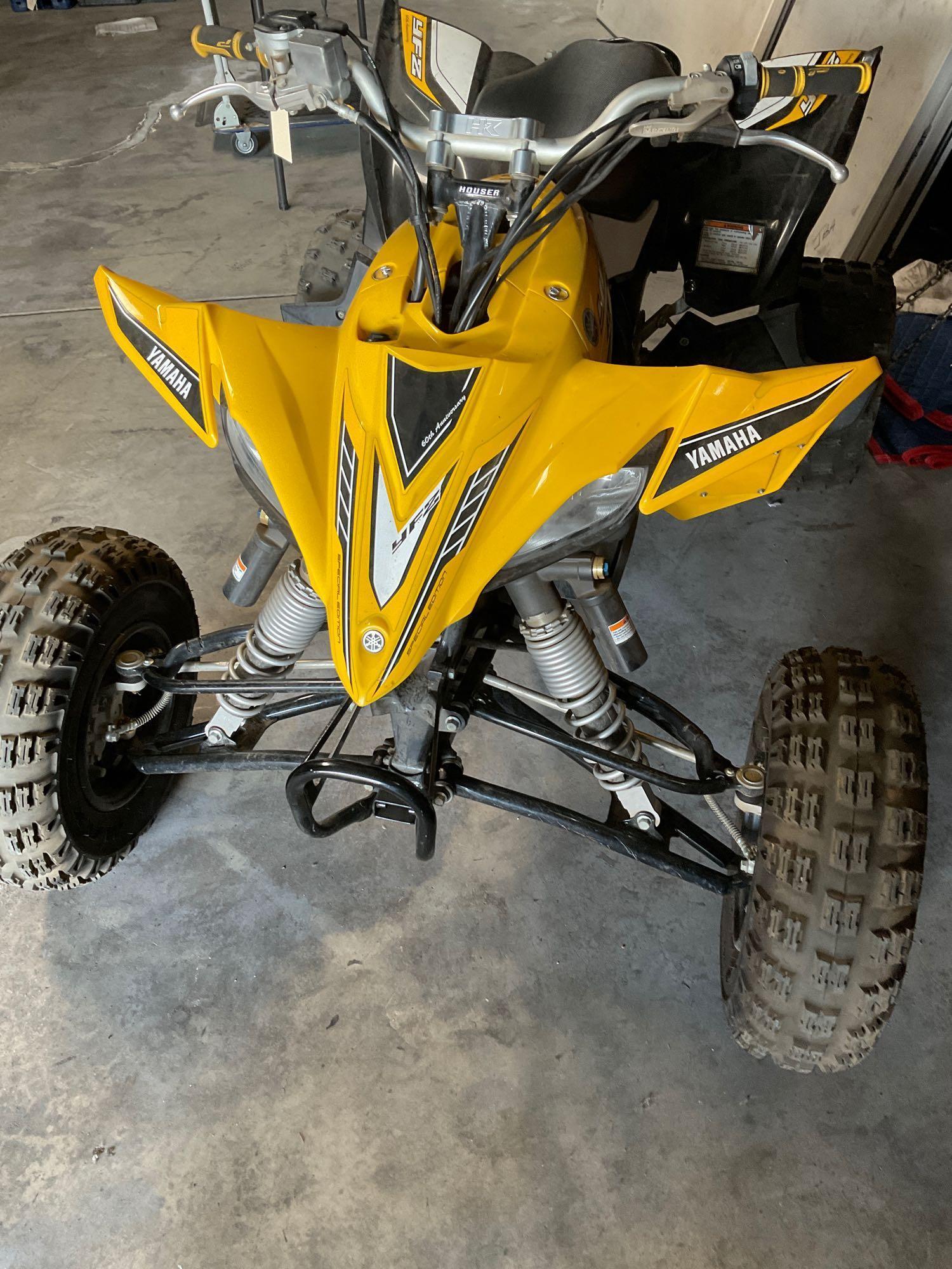 2016 Yamaha YFZ 450R quad, 69th Anniversary  ( RUNS SEE VIDEO )