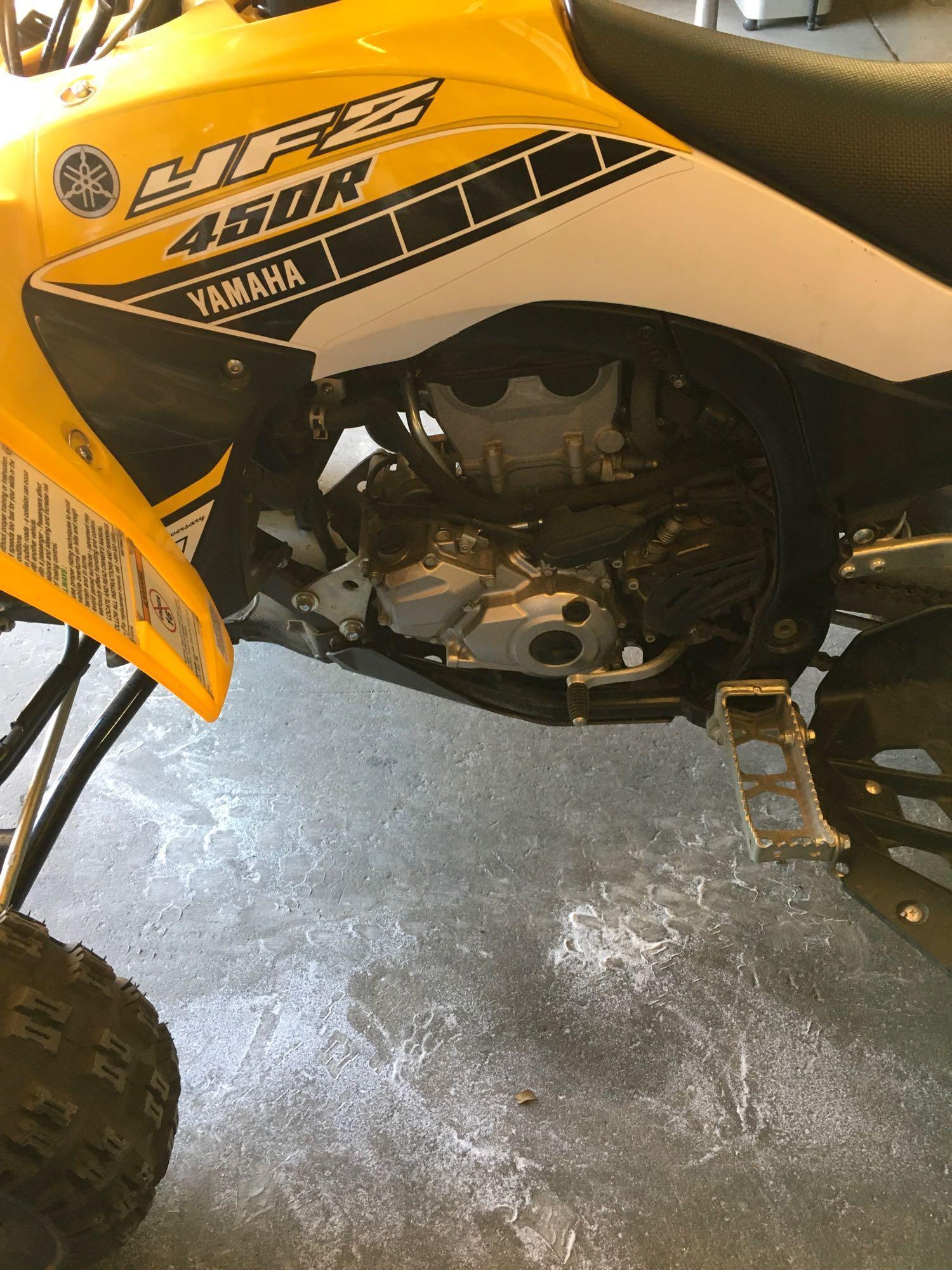 2016 Yamaha YFZ 450R quad, 69th Anniversary  ( RUNS SEE VIDEO )