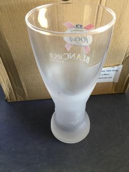New Kronenbourg 1664 ( 0.25L ) beer glasses 12 pieces