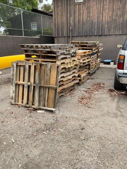 Wood pallets