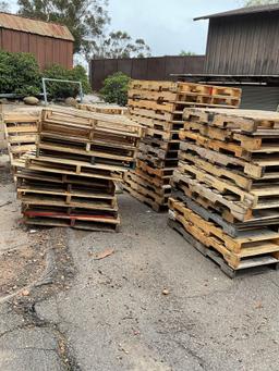 Wood pallets