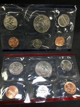 United States Uncirculated Coins  2 Mint sets. 1996 D, 1996 P